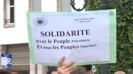 Fas'ta İsrail Karşıtı Gösteri