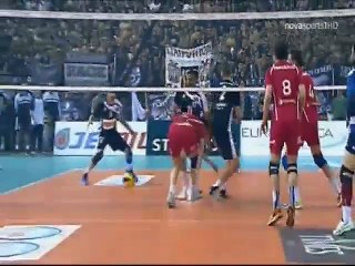 Volley, 3ος τελικός 2014-15. ΠΑΟΚ-Ολυμπιακός, 3ο σετ