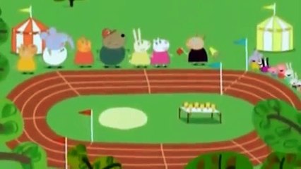 Peppa Pig en Francais   Jour de sport   2015