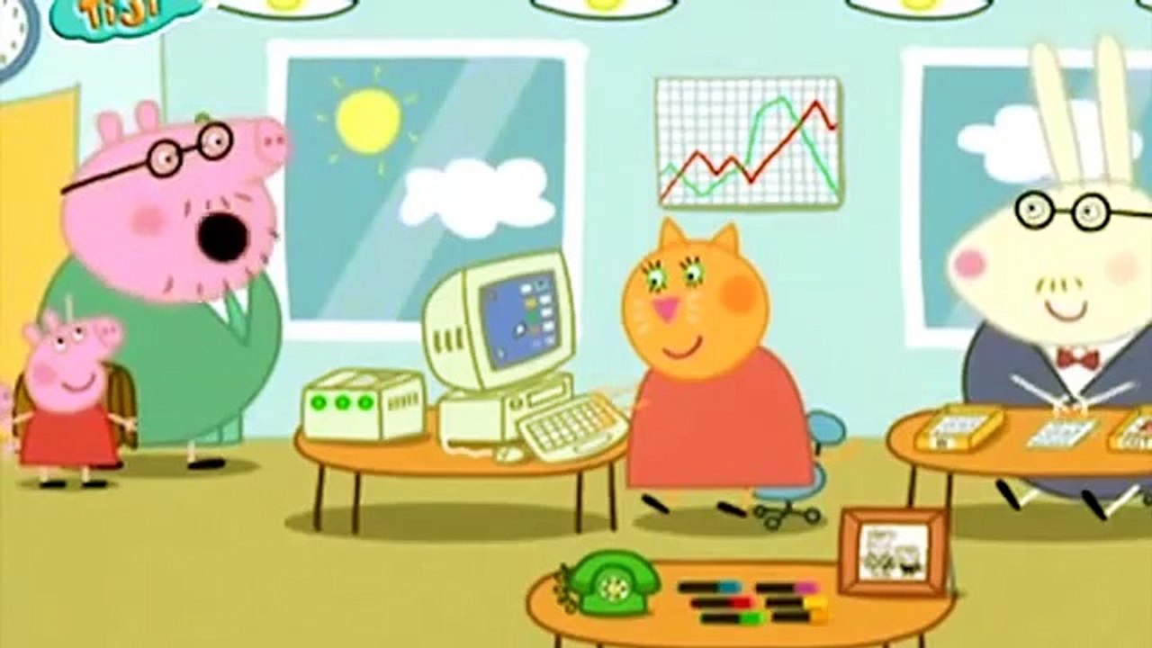 Peppa Pig en Francais   Le bureau de Papa Pig   2015
