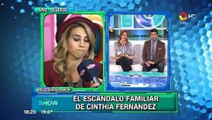 Cinthia Fernandez cuenta que va por todo