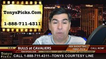 Cleveland Cavaliers vs. Chicago Bulls Free Pick Prediction NBA Pro Basketball Playoffs Game 1 Point Spread Odds Preview