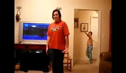 Vine Very Funny - Little Brother Video Bombs Sisters Dance Video - Funny People