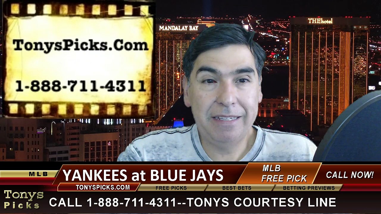 Toronto Blue Jays vs. New York Yankees Free Pick Prediction MLB Odds Preview 5-4-2015
