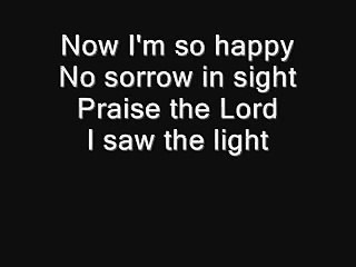 David Crowder Band - I Saw the Light (Lyrics)