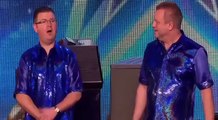 Organ duo Tony and Andrew   Britain's Got Talent 2015   Audition Week 1