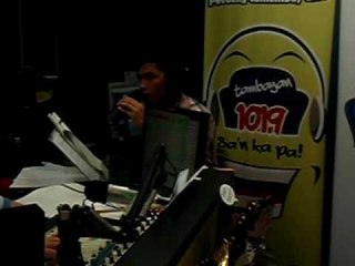 BUGOY DRILON - Radio Tour at Tambayan 101.9