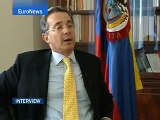 EuroNews - Interview - Alvaro Uribe