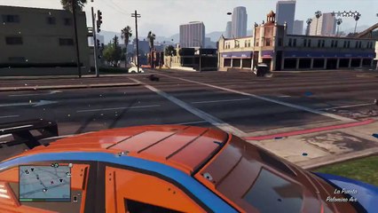 GTA 5 Online Funny Moments - FLYING COPS???