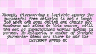 Search A/an Professional Freight Forwarder Group In Malaysia For Helpful Deals
