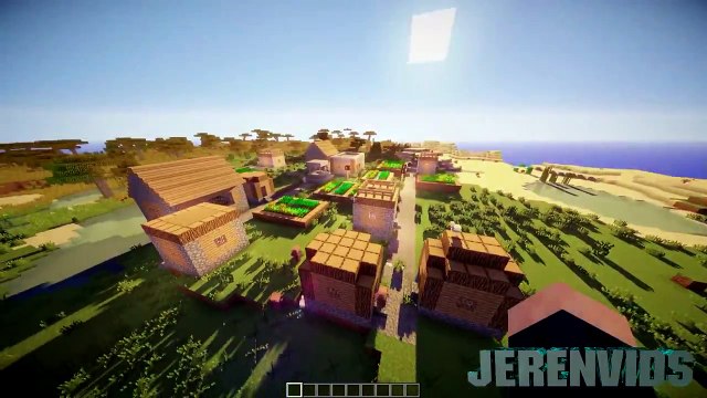 Minecraft Seeds Npc Village At Spawn Seed Village Seed 1 8 3 1 8 1 7 Video Dailymotion