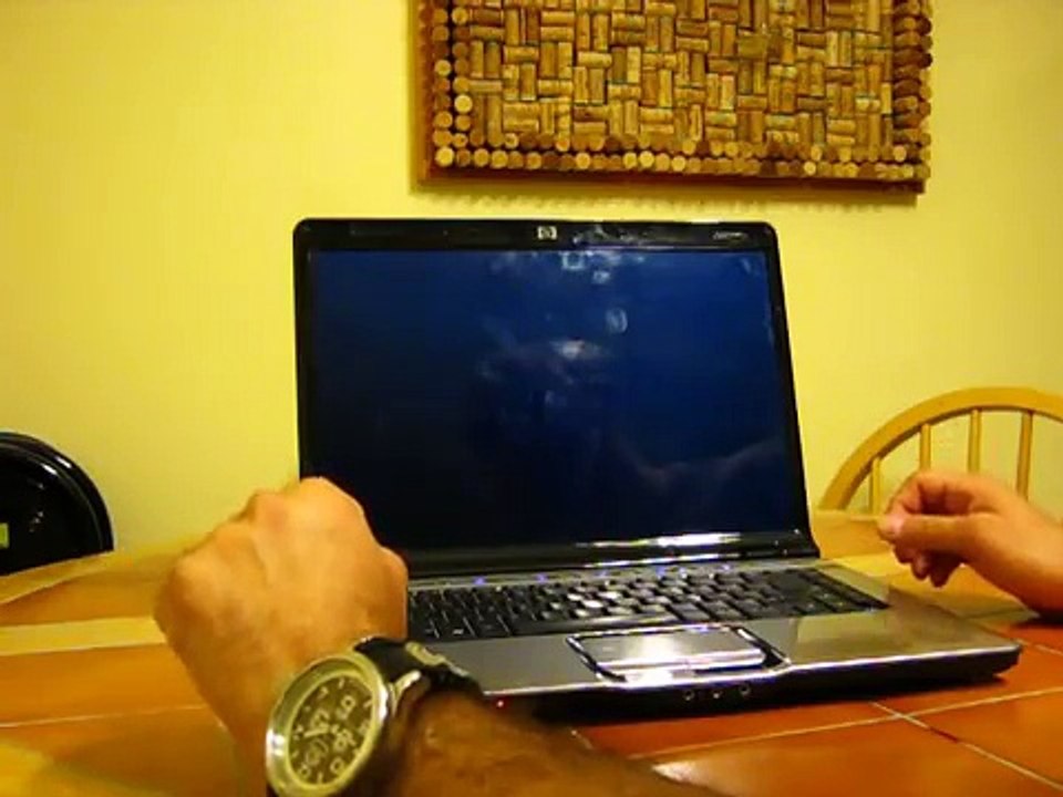 How to fix the HP Pavilion dv6000 / dv9000 black / blank screen problem
