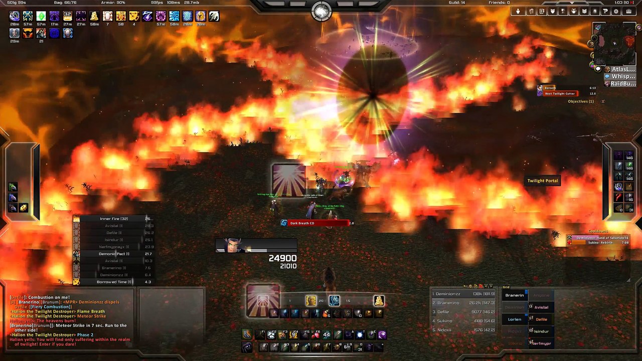 Covenant vs Halion 10 men Heroic