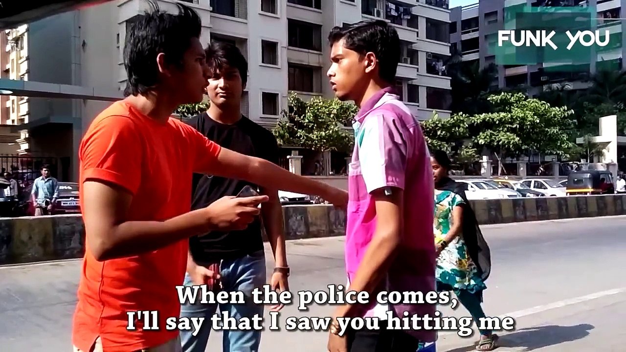 Hit and run prank