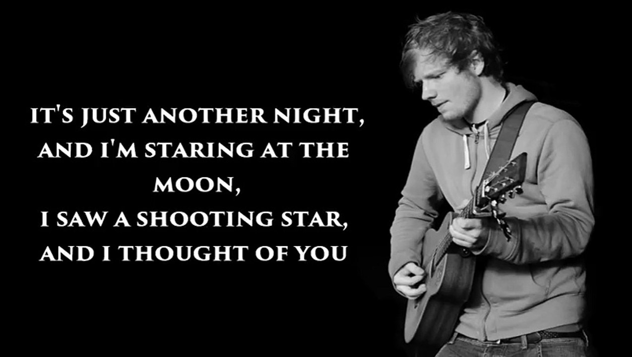 Ed Sheeran - All The Stars LYRICS [The Fault In Our Stars Soundtrack]