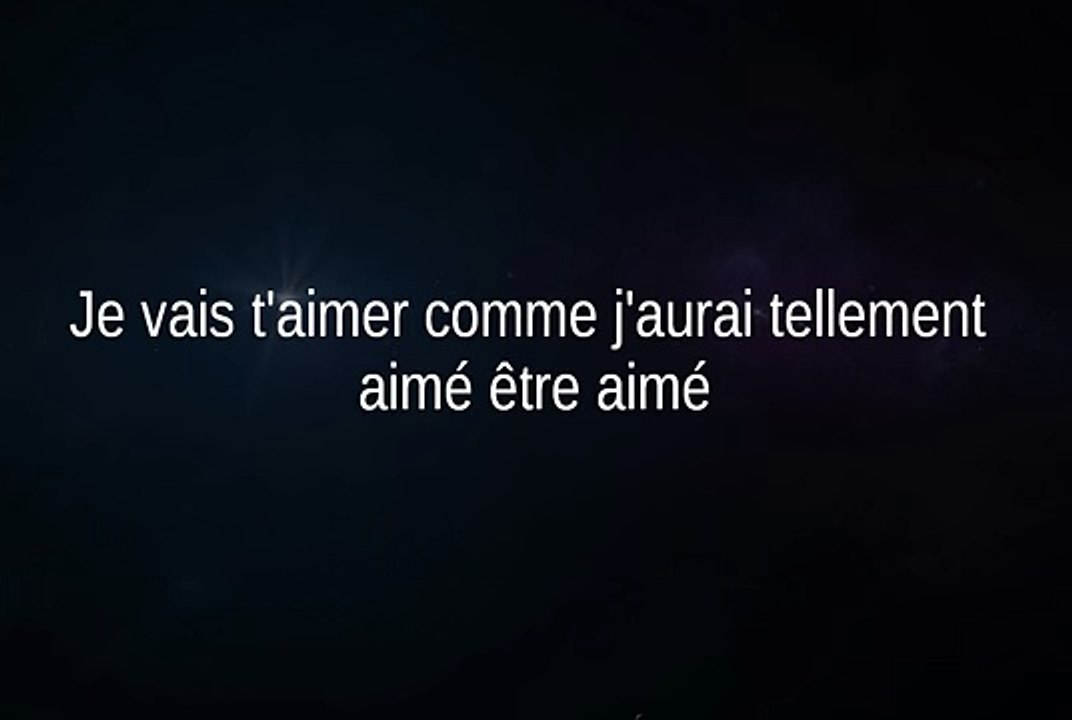 Je vais t'aimer - Louane (lyrics)