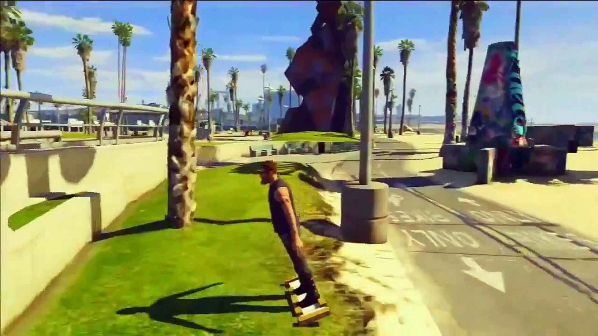 GTA 5 SKATEBOARD MOD GAMEPLAY! GTA 5 Funny Vehicle Mods