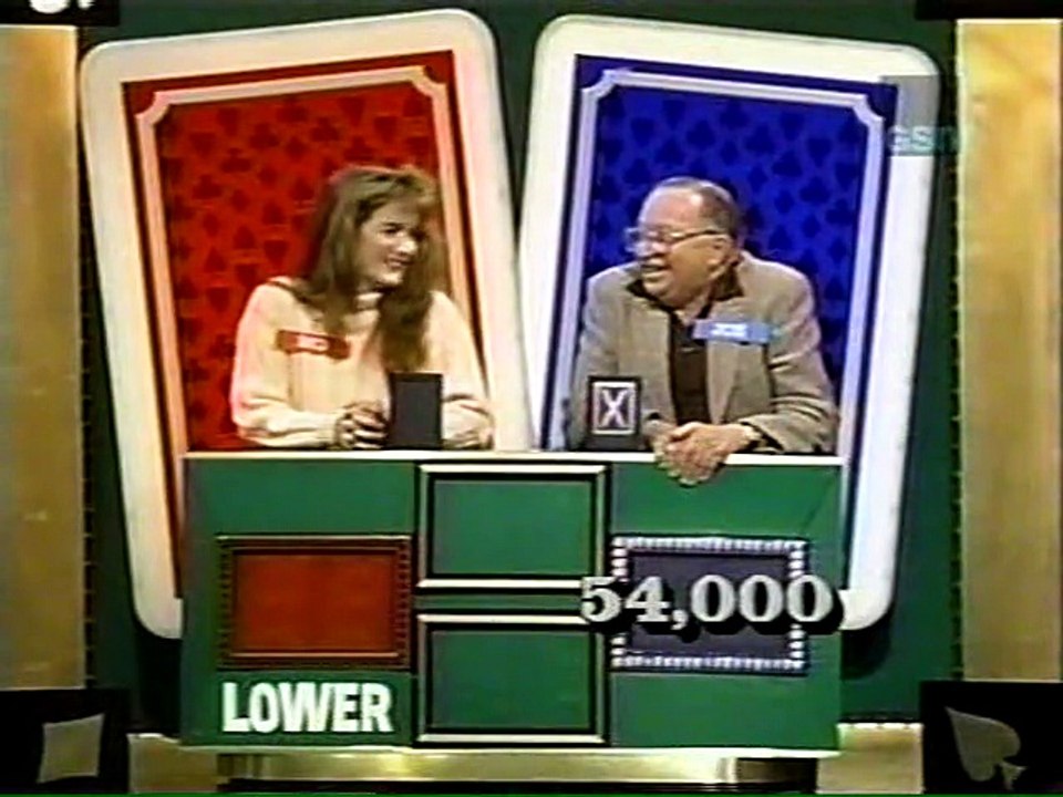 Card Sharks CBS Daytime Fall 1987 Bob Eubanks