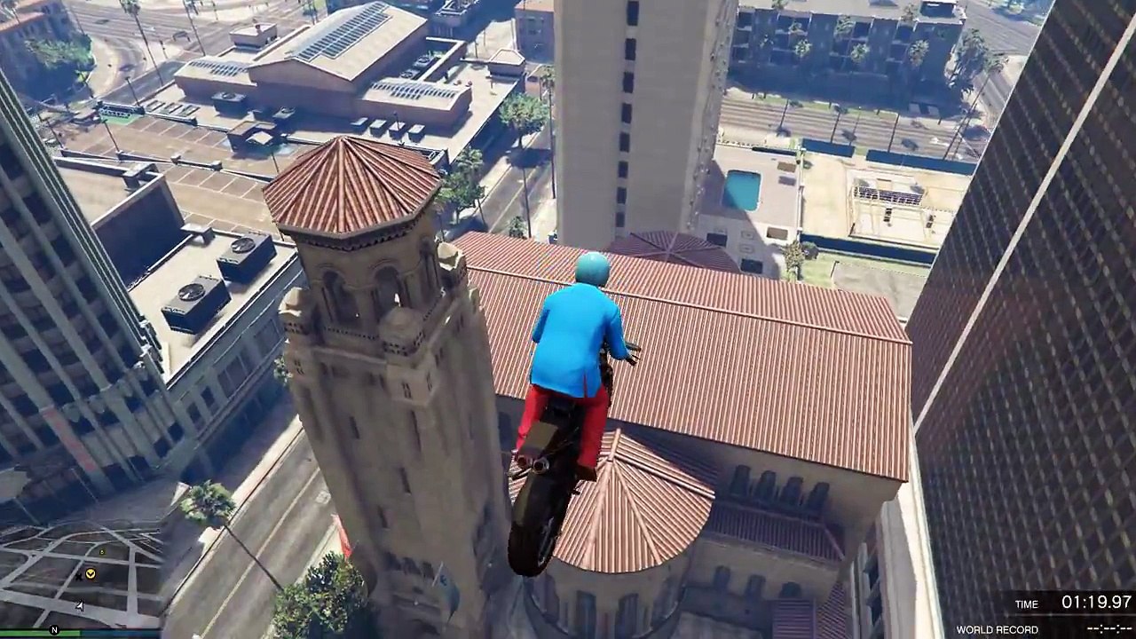 GTA 5 CRAZY RACESSSS!  EP. 2  | Moto Parkour Skills Test | GTA 5 PC | Crazy Races