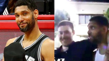 Tim Duncan Drags Intoxicated Teammate to Spurs Bus After Game 7 Loss