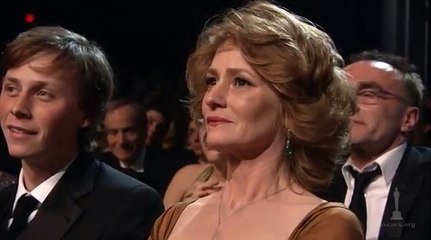 Kate Winslet winning Best Actress for "The Reader"