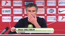 Réaction d'Olivier Dall'Oglio après Stade Brestois 29 - Dijon FCO