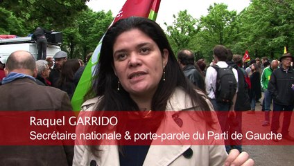 Témoignage de Raquel Garrido (PG) contre la Loi Renseignement
