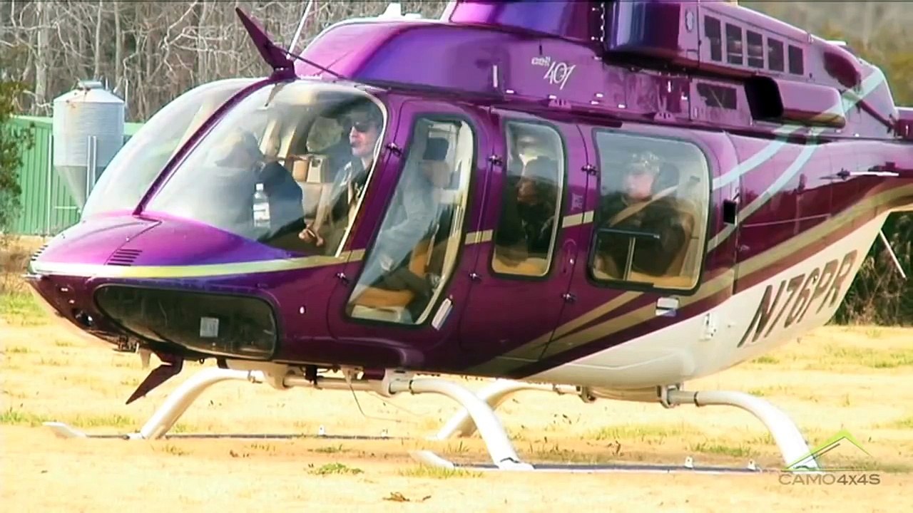 Helicopter Bell 407 Take Off