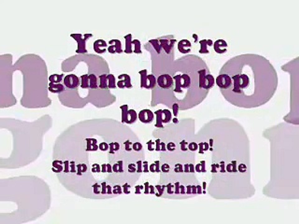 High School Musical Bop To The Top Lyrics HQ, ryan and sharpay lyrics - Vidéo Dailymotion