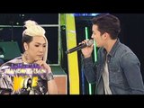 James sings 'Thinking Out Loud'