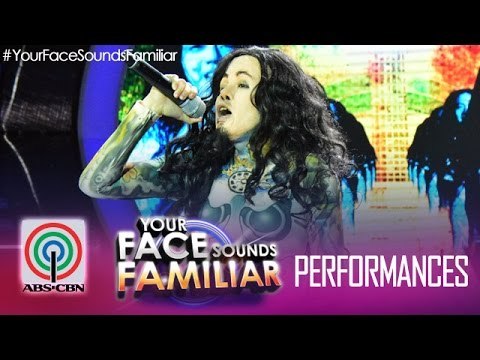 Your Face Sounds Familiar: Melai Cantiveros as Jay of Kamikazee - Narda