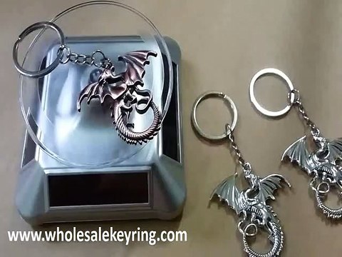 Metal dragon keyring wholesale quality China dragon keychain China souvenir keyring wholesale