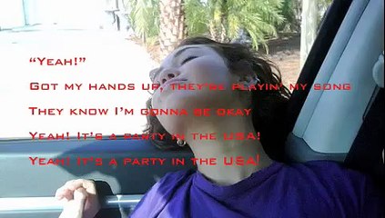 Miley Cyrus - Pary In the USA With Lyrics