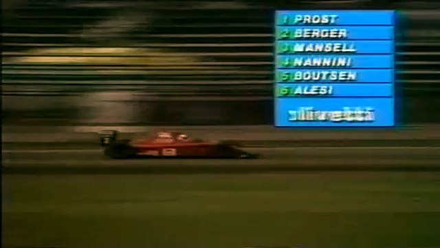 F1 Battles Nigel Mansell V's Gerhard Berger Mexico 1990