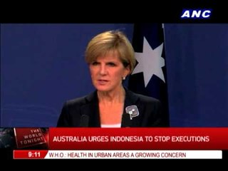 Australia urges Indonesia to stop executions