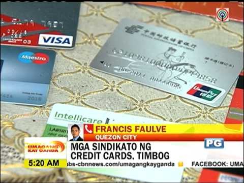 Paano nakukuha ng sindikato ang credit cards?