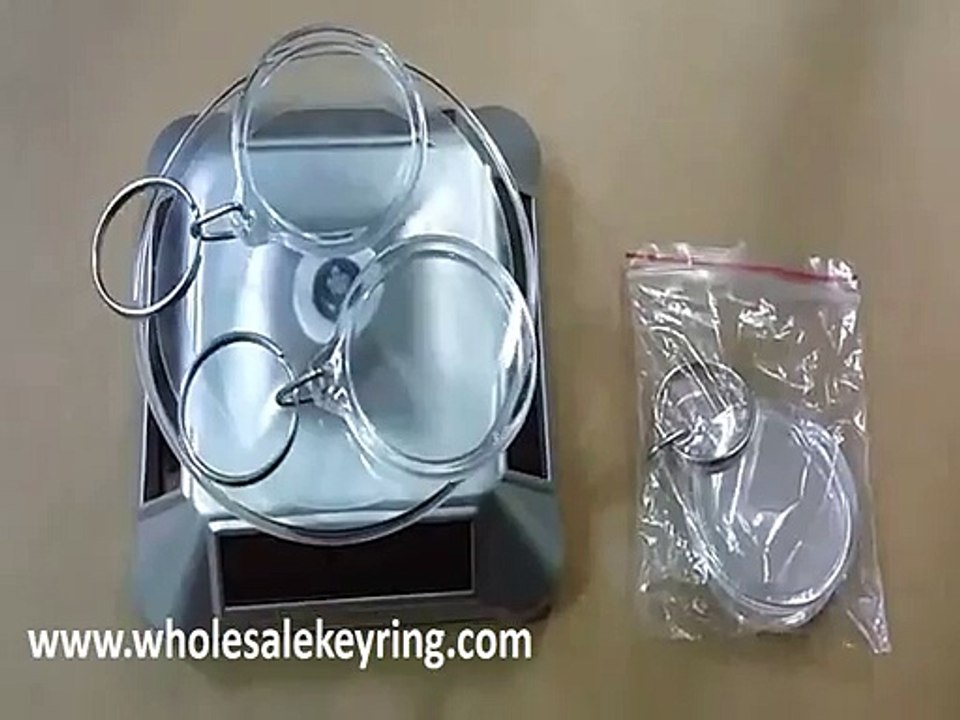 Transparent blank round acrylic keyring keychain low price acrylic key rings wholesale