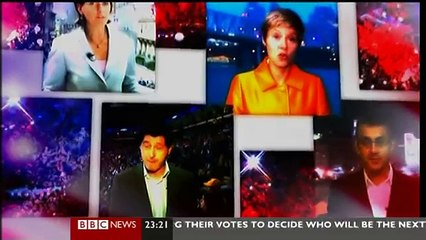 BBC Coverage: US Election Night 2008 opening