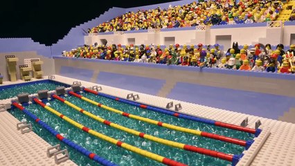 Brick by Brick Swimming: Michael Phelps wins 16th gold in 200m individual medley final