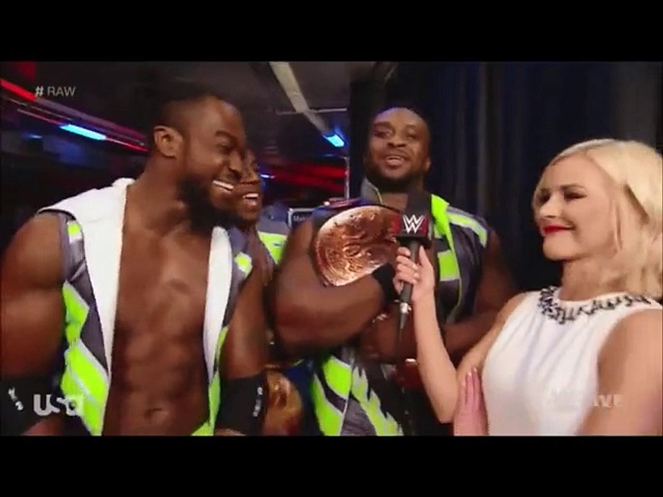 Renee Young interviews The New Day (4-5-15)