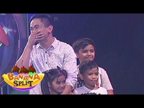 Jason Gainza celebrates birthday on Banana Split