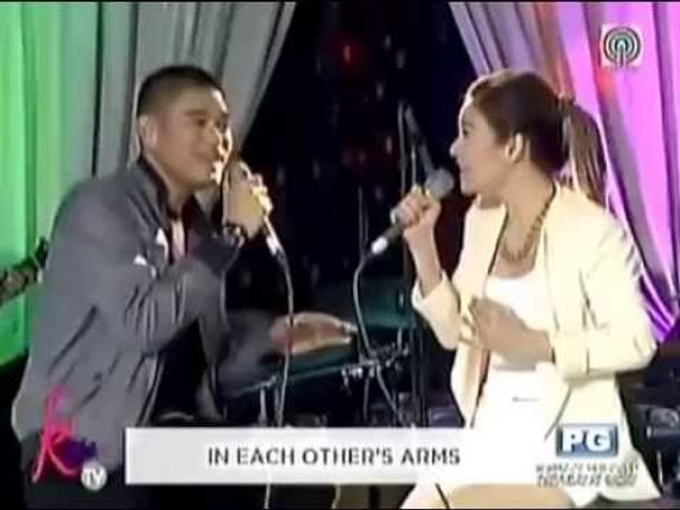 Kyla, Jay R sing "Almost Is Never Enough" on Kris TV
