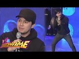 Kid Kulafu star Buboy Villar and Direk Paul Soriano show their 'sample' on Showtime