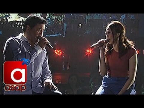 Sarah Geronimo, Martin Nievera sing Four Five Seconds