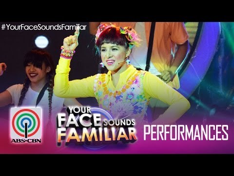 Your Face Sounds Familiar: Melai Cantiveros as Jolina Magdangal - Chuva Choo Choo