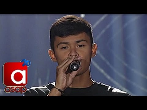 Matteo Guidicelli sings Thinking Out Loud on ASAP