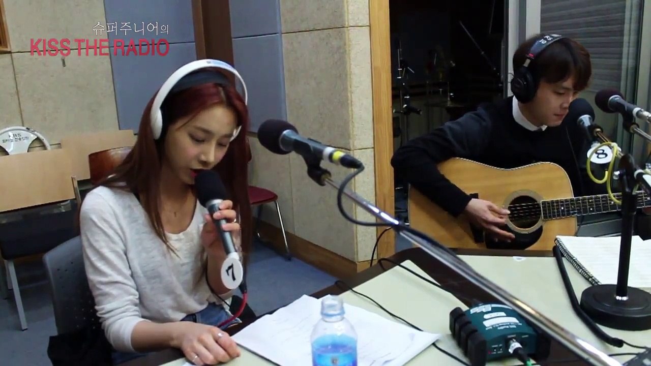 베스티 유지 'Count on me' 라이브 LIVE / 150503 [슈퍼주니어의 키스 더 라디오]