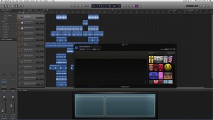 Vintage Drive Pedal Board In Logic Pro