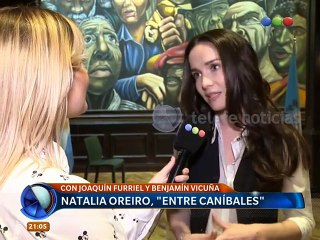 Natalia Oreiro_ “Entre caníbales”_ Telefe Noticias_04.05.2015