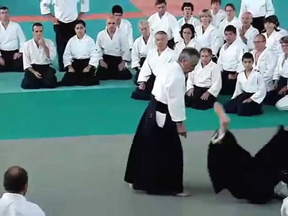 Tamura sensei,stage aikido Lesneven 2008